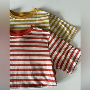 2 Wonder nation striped shirts size M